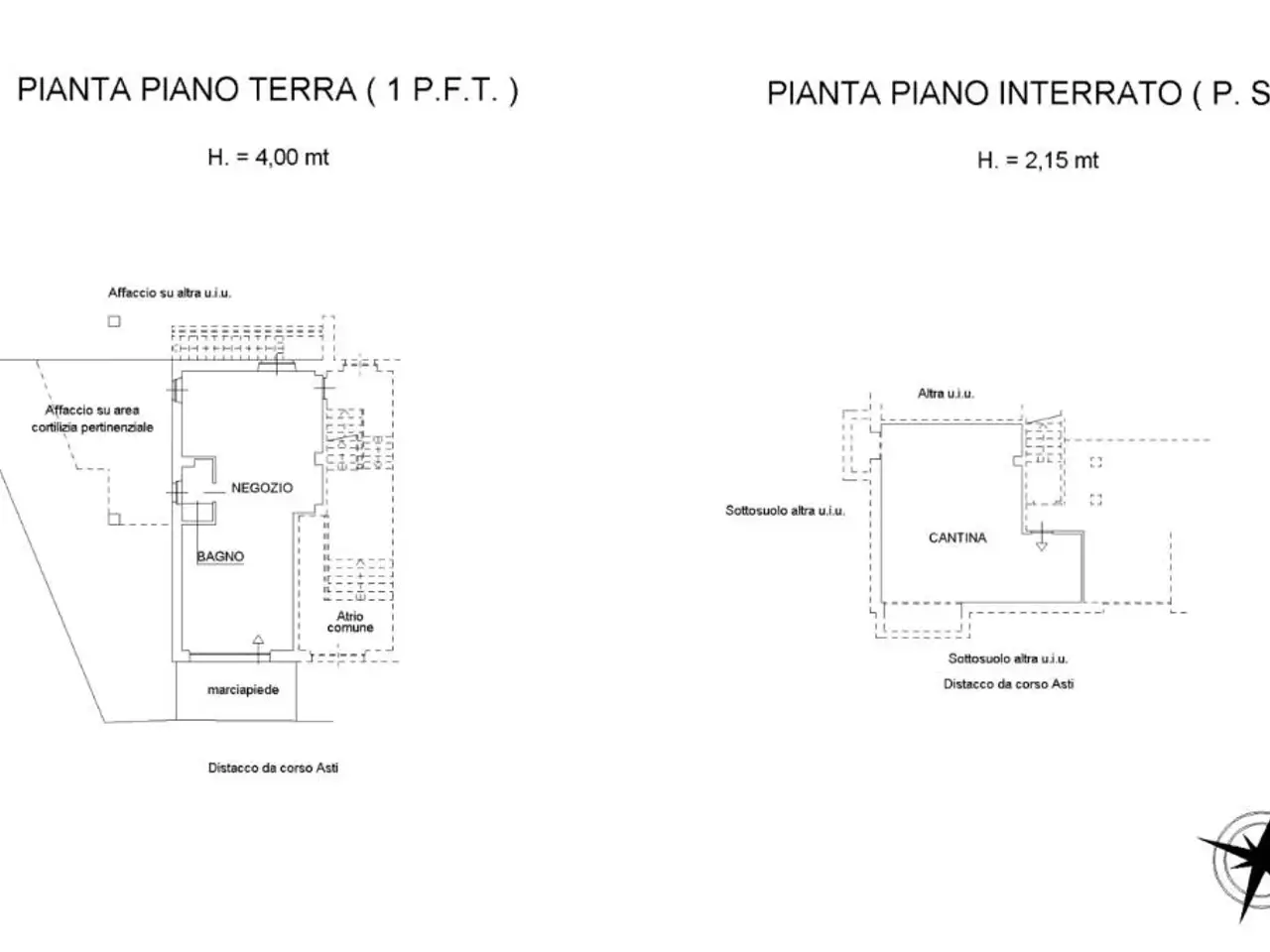 Negozio in Corso Asti 108, Nizza Monferrato, {3} - Planimetria 1