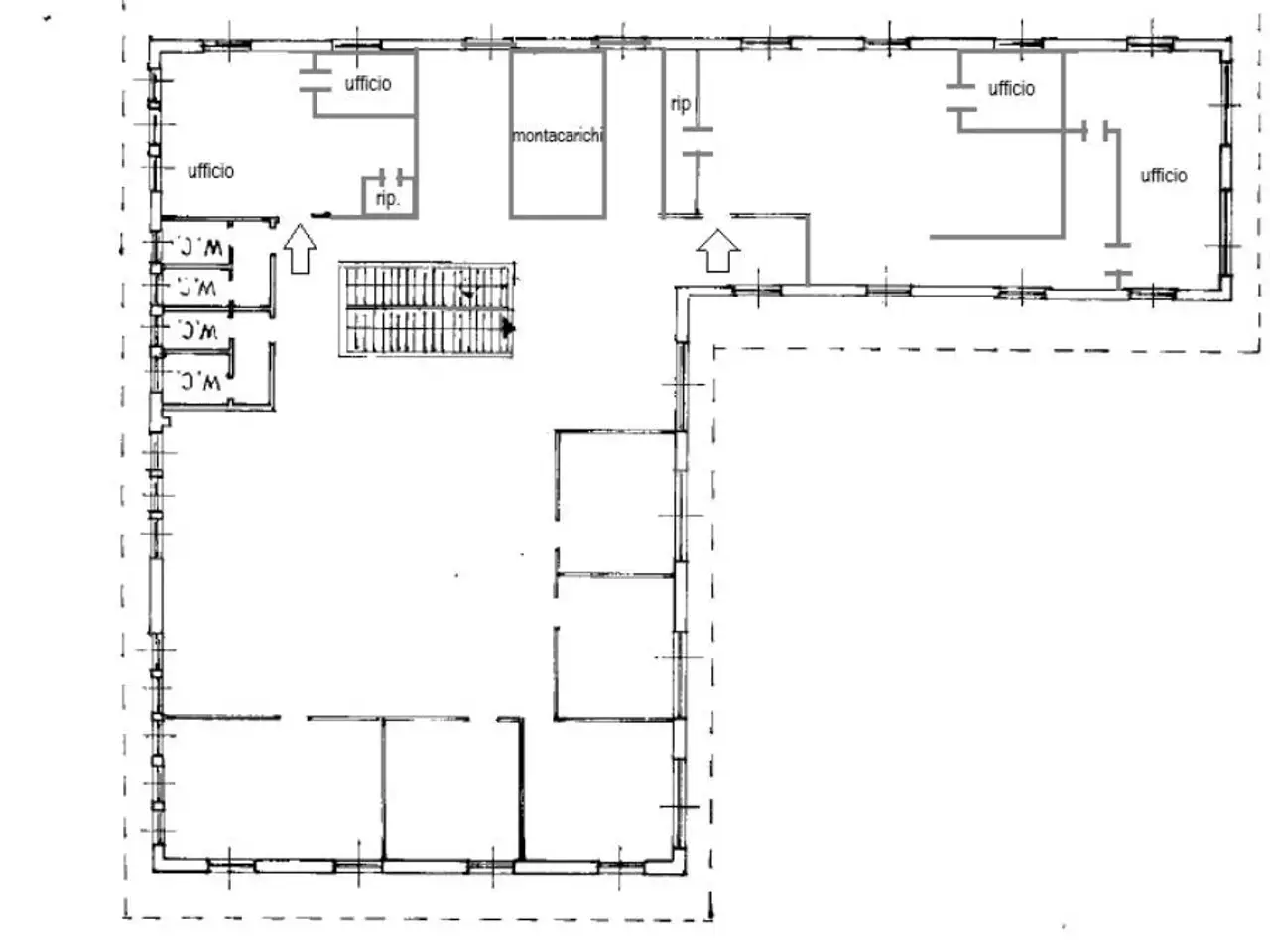 Ufficio in Viale Italia 3, Corsico, {3} - Planimetria 1