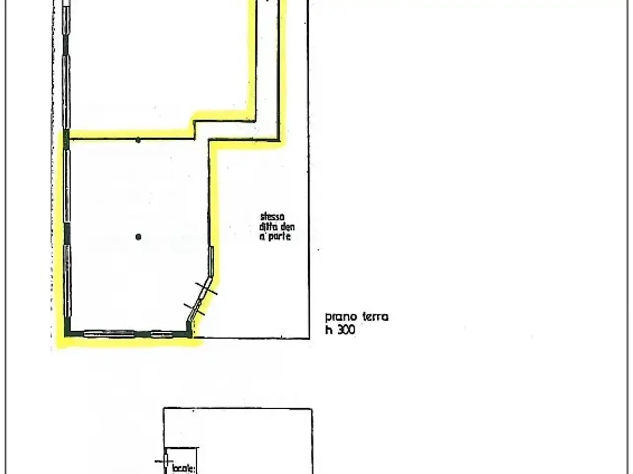 Negozio in Via Udine, Mestrino, {3} - Planimetria 1