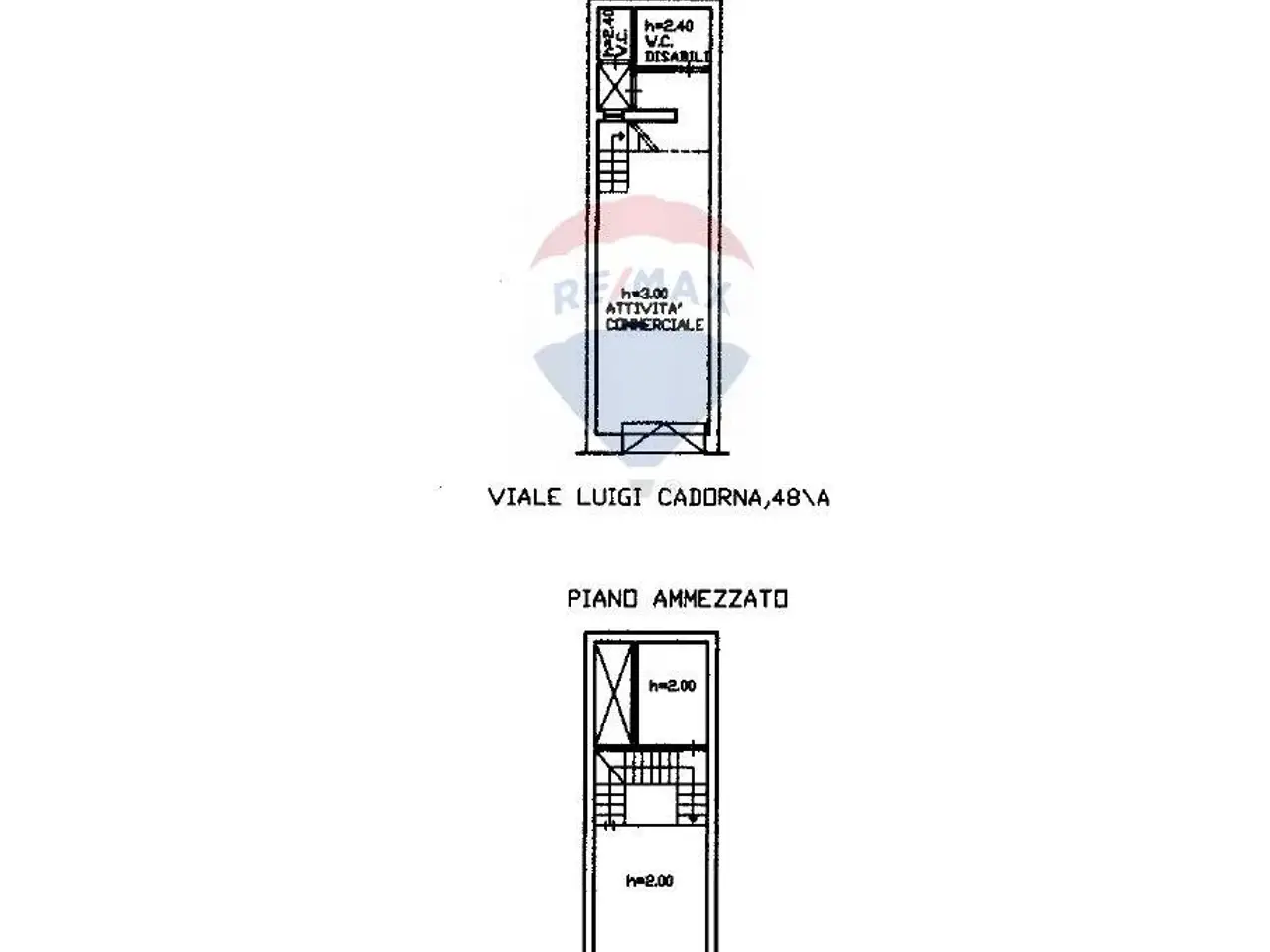 Negozio in Viale Luigi Cadorna 48/a, Siracusa, {3} - Planimetria 1