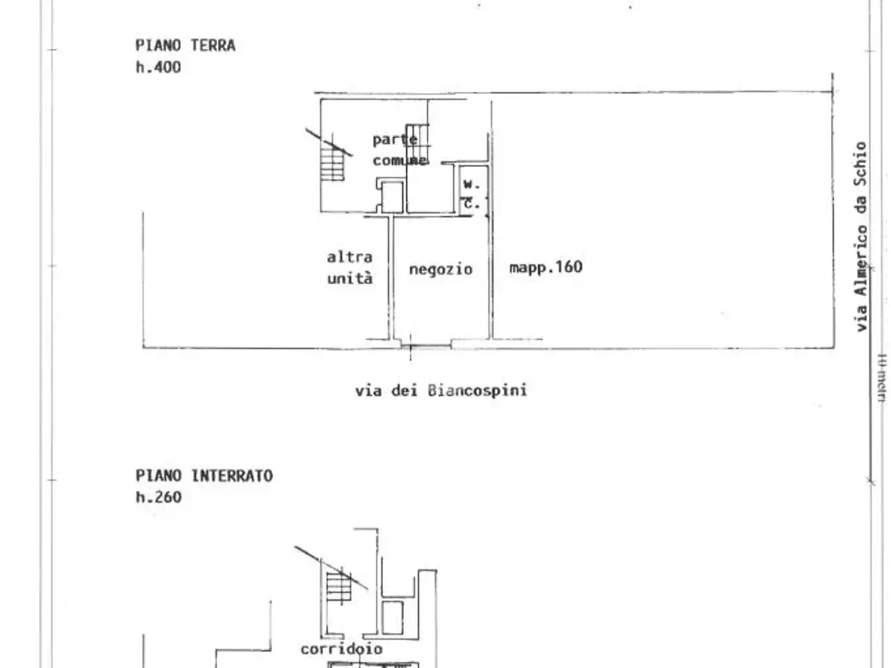 Negozio in Via Almerico da Schio, Milano, {3} - Planimetria 1