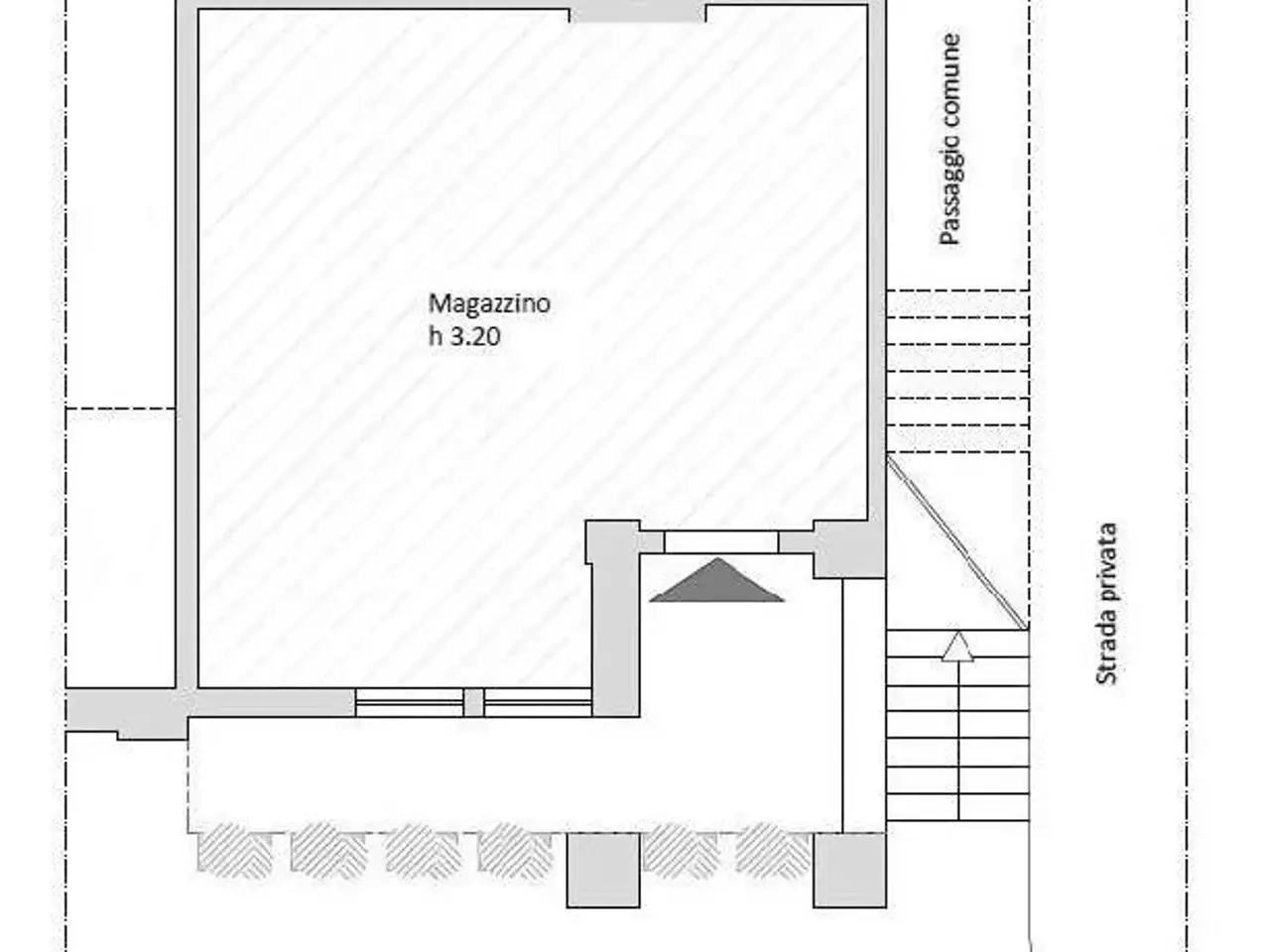 Magazzino in Via Leopardi, Arenzano, {3} - Planimetria 1
