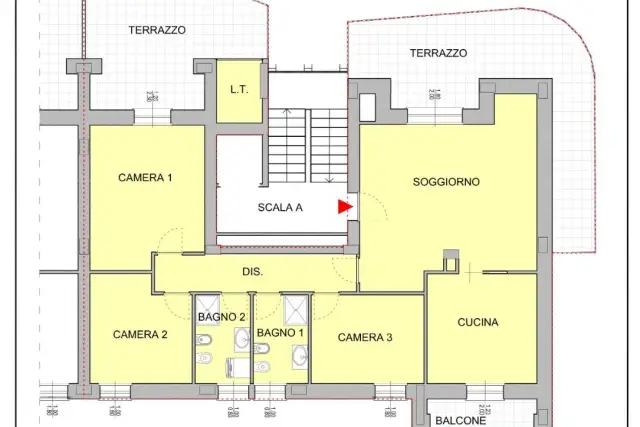 Attici e Appartamenti di nuova costruzione in Via Giuseppe Mazzini, 107, Alpignano - Foto 1