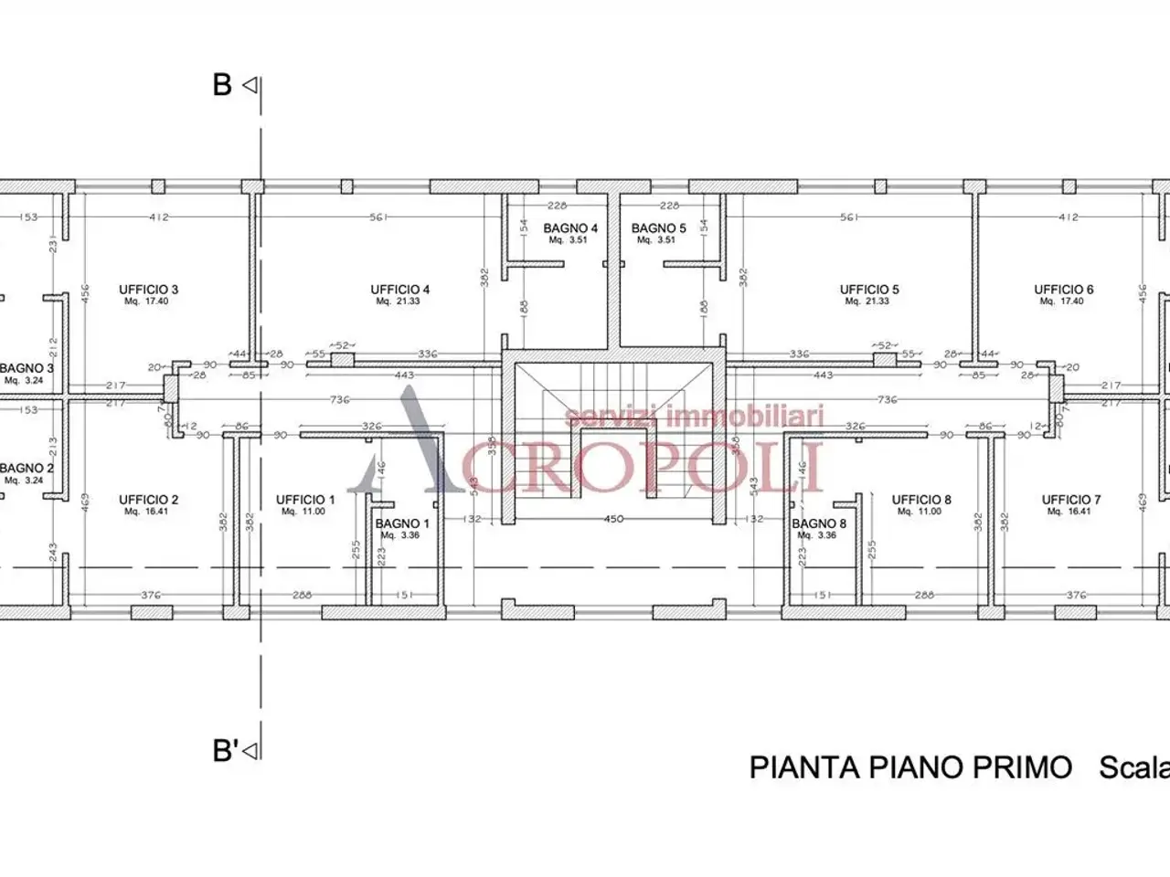 Ufficio in , Anguillara Sabazia, {3} - Planimetria 1