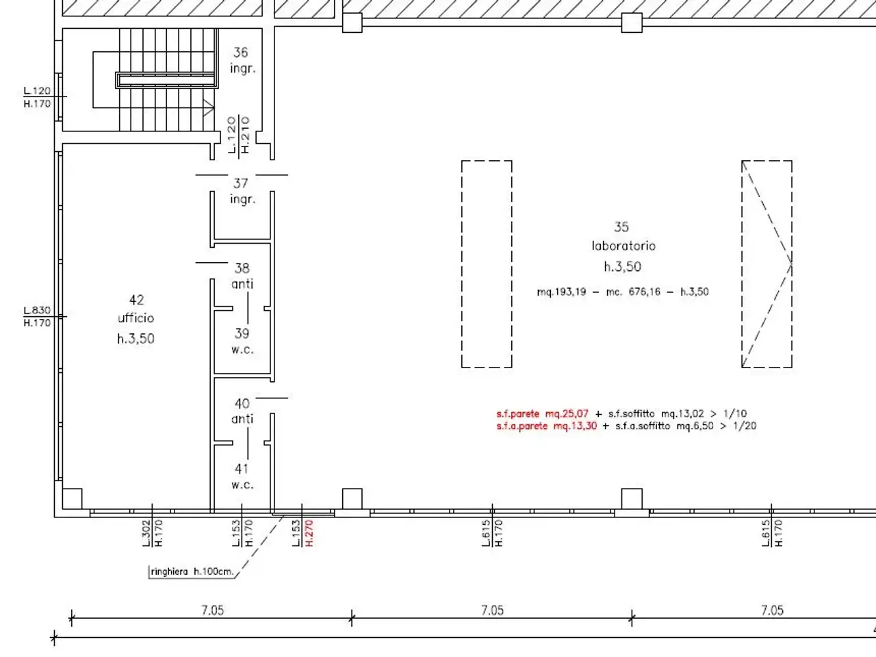 Capannone in Via Verona, Monticello Conte Otto, {3} - Planimetria 1
