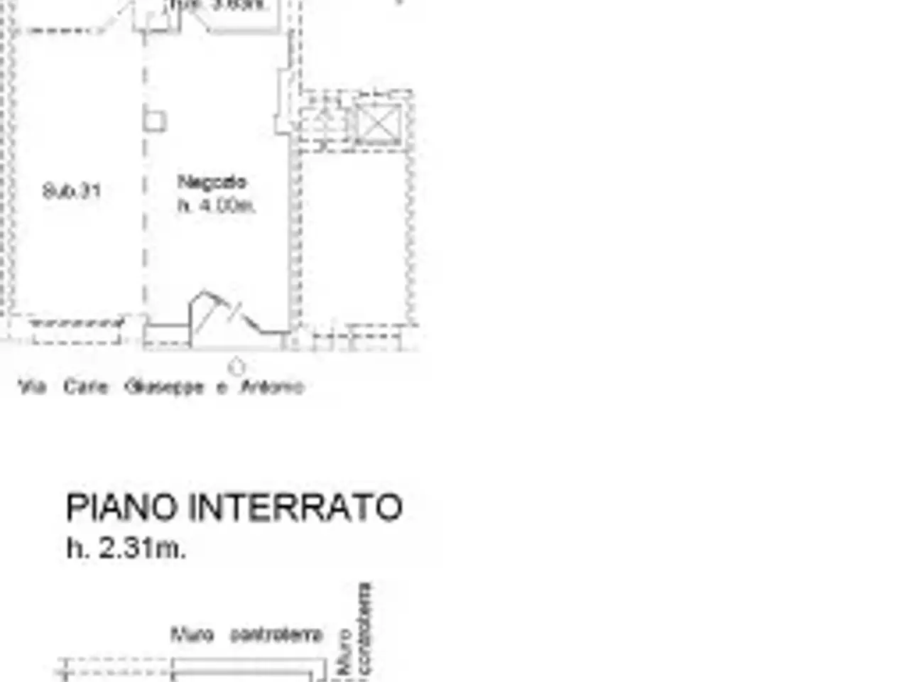Negozio in Via Fratelli Giuseppe E Antonio Carle 5b, Torino, {3} - Planimetria 1