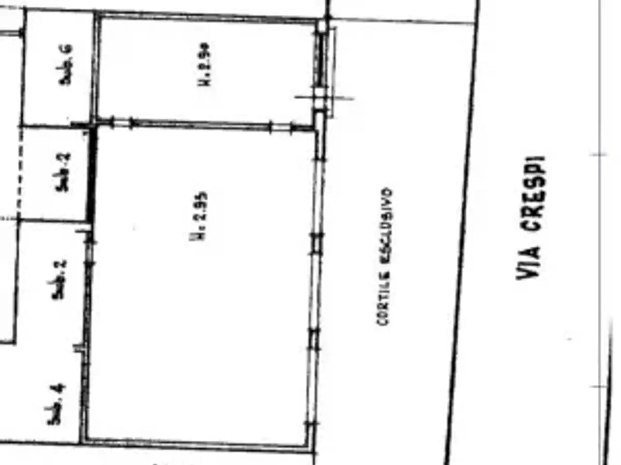 Negozio in Via Pista Crespi, Brembate, {3} - Planimetria 1
