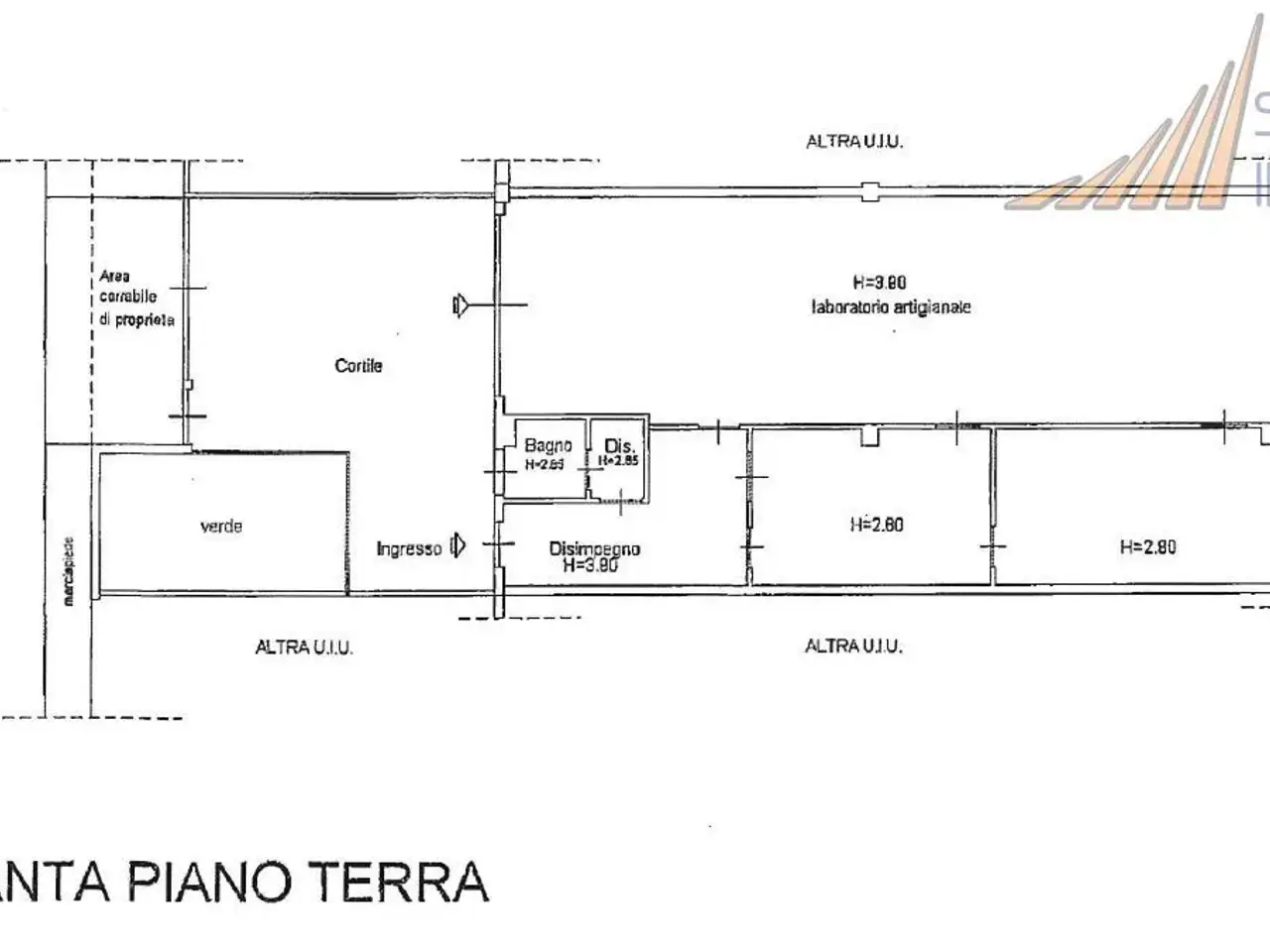 Capannone in Via Brescia 14, Cernusco Sul Naviglio, {3} - Planimetria 1