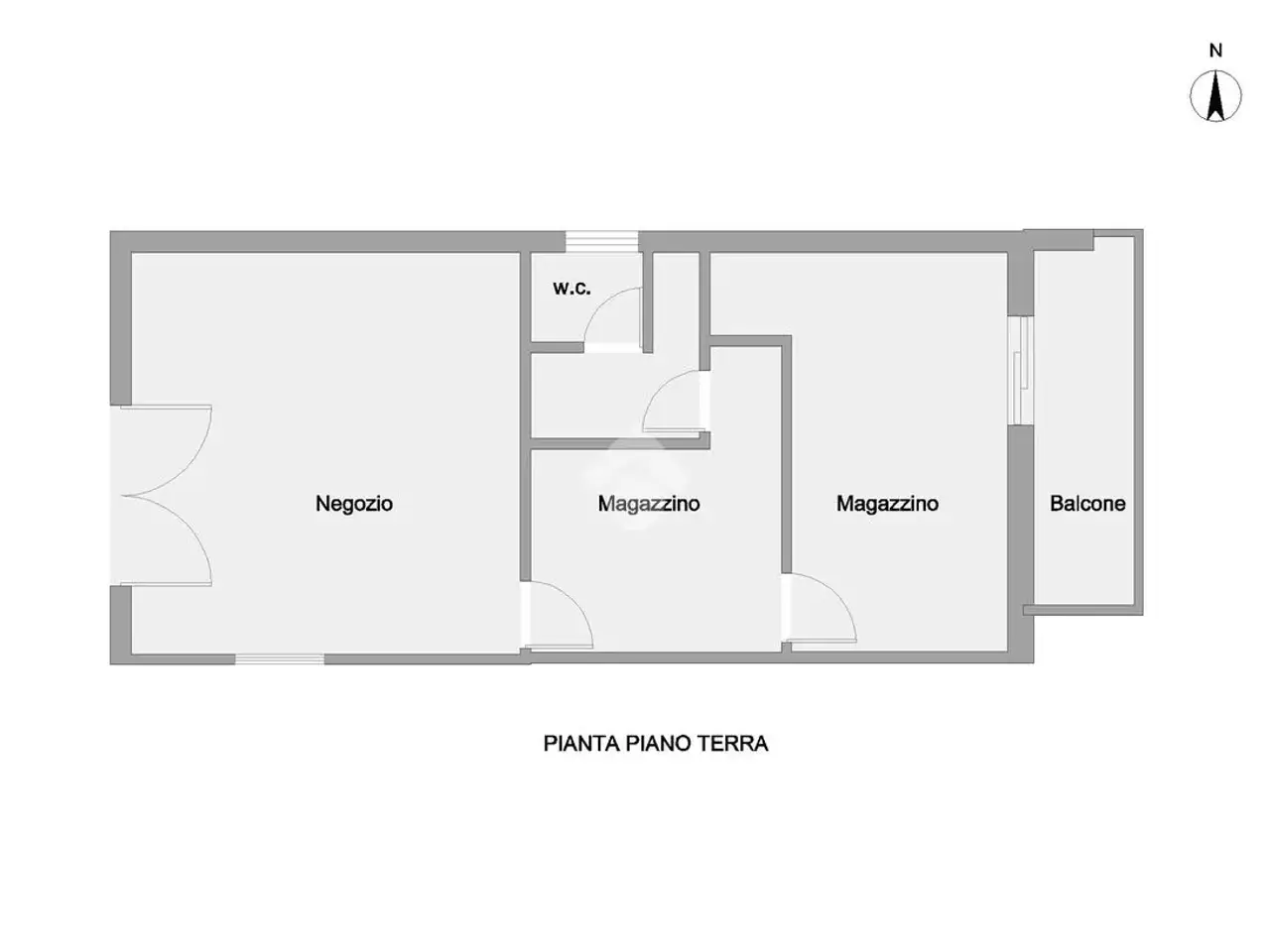 Negozio in Via Nazionale per Teramo 122, Mosciano Sant'Angelo, {3} - Planimetria 1