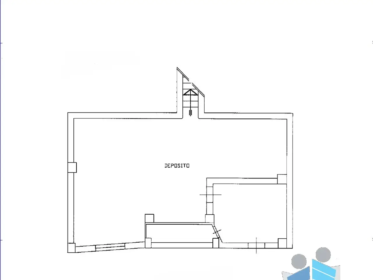 Negozio in Piazza Giuseppe Mazzini, Lecce, {3} - Planimetria 1