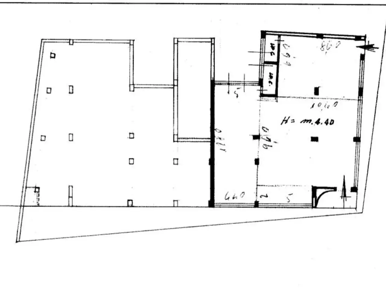 Negozio in Viale Kennedy, Santa Maria Capua Vetere, {3} - Planimetria 1