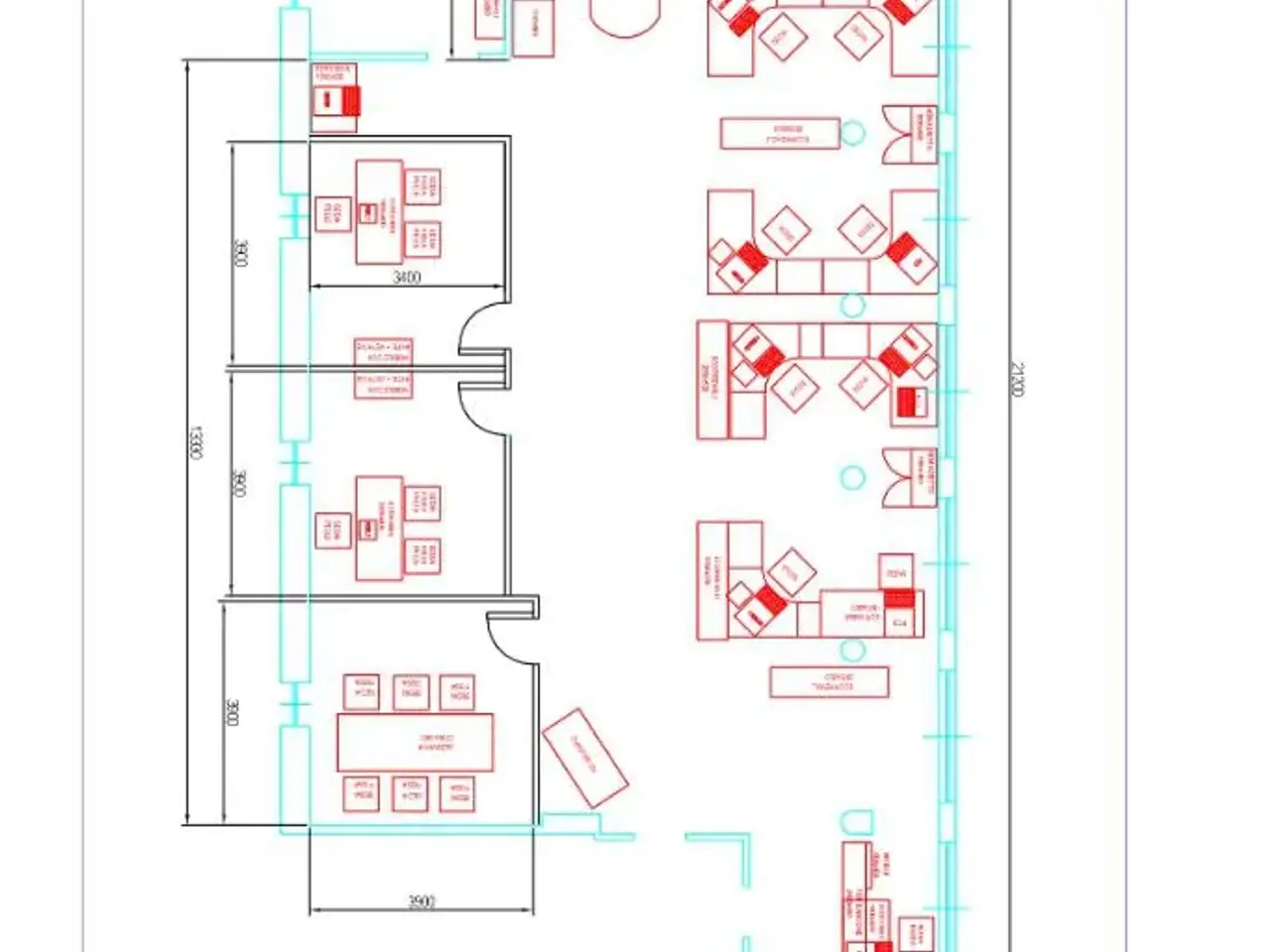Ufficio in Corso Moncenisio 63, Rosta, {3} - Planimetria 1