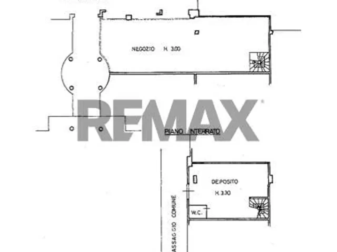 Negozio in Via Corsica 202, Brescia, {3} - Planimetria 1