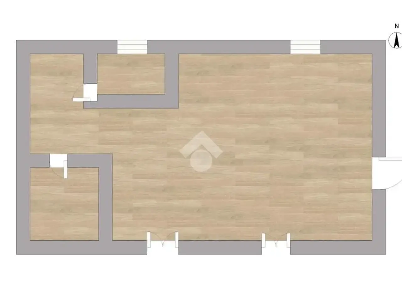 Negozio in Via Calderisi 47, Villa Di Briano, {3} - Planimetria 1