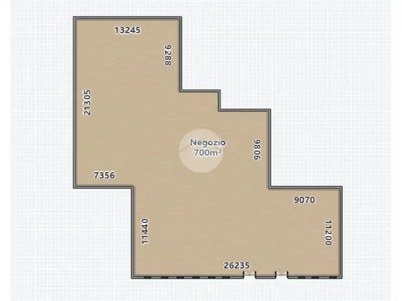 Negozio in Via Spexss415, Bagnolo Cremasco, {3} - Planimetria 1