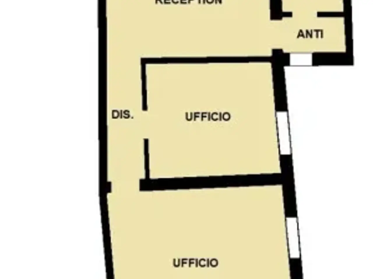 Ufficio in Via Luigi Carlo Farini, Modena, {3} - Planimetria 1