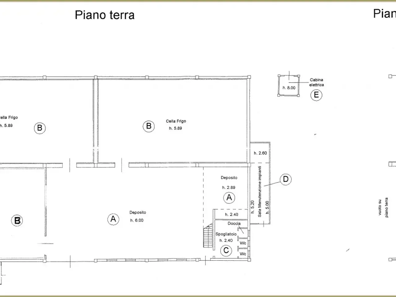 Capannone in Via Marocchesa, Mogliano Veneto, {3} - Planimetria 1