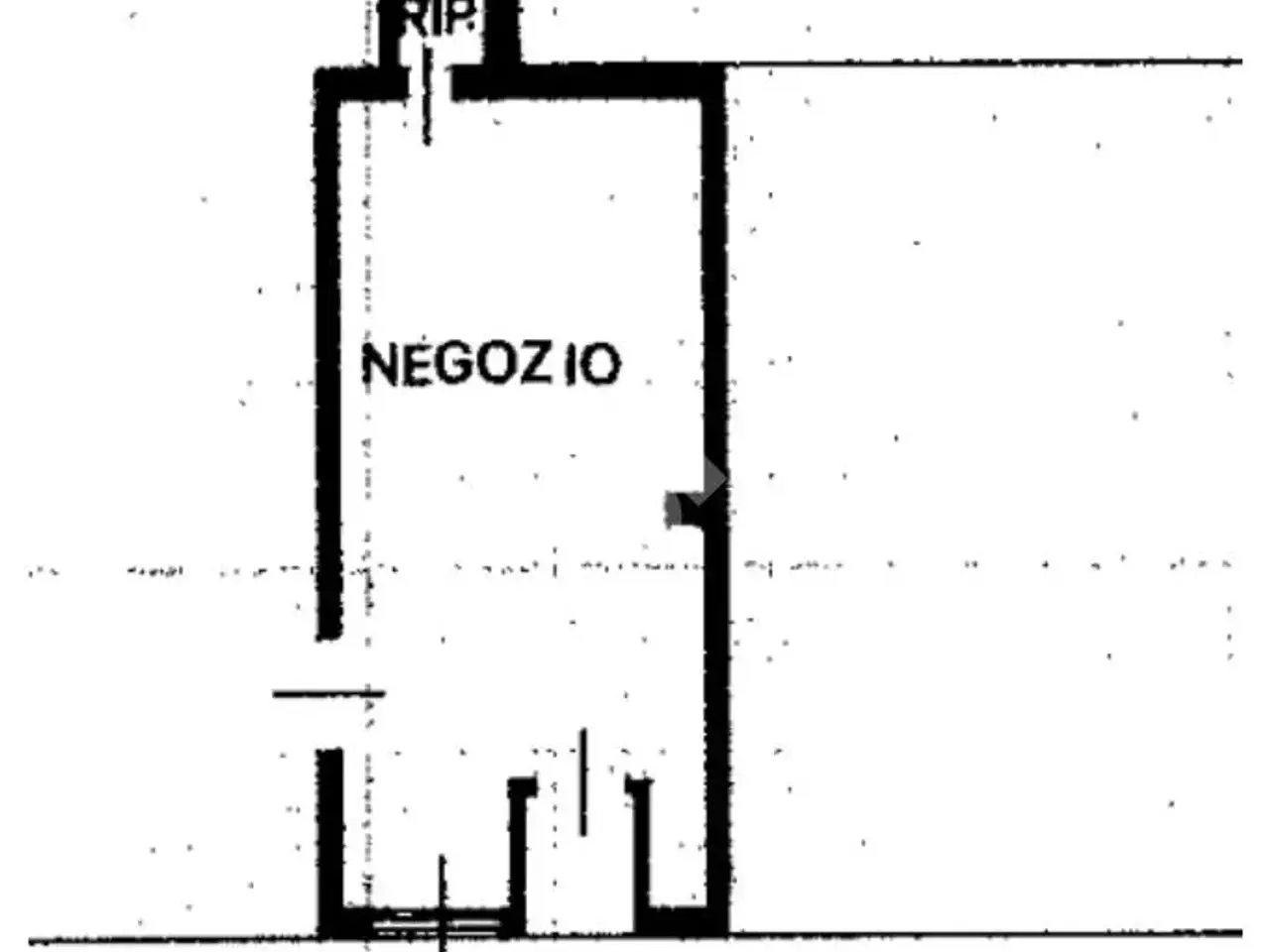 Negozio in Viale della Liberta', Pordenone, {3} - Planimetria 1