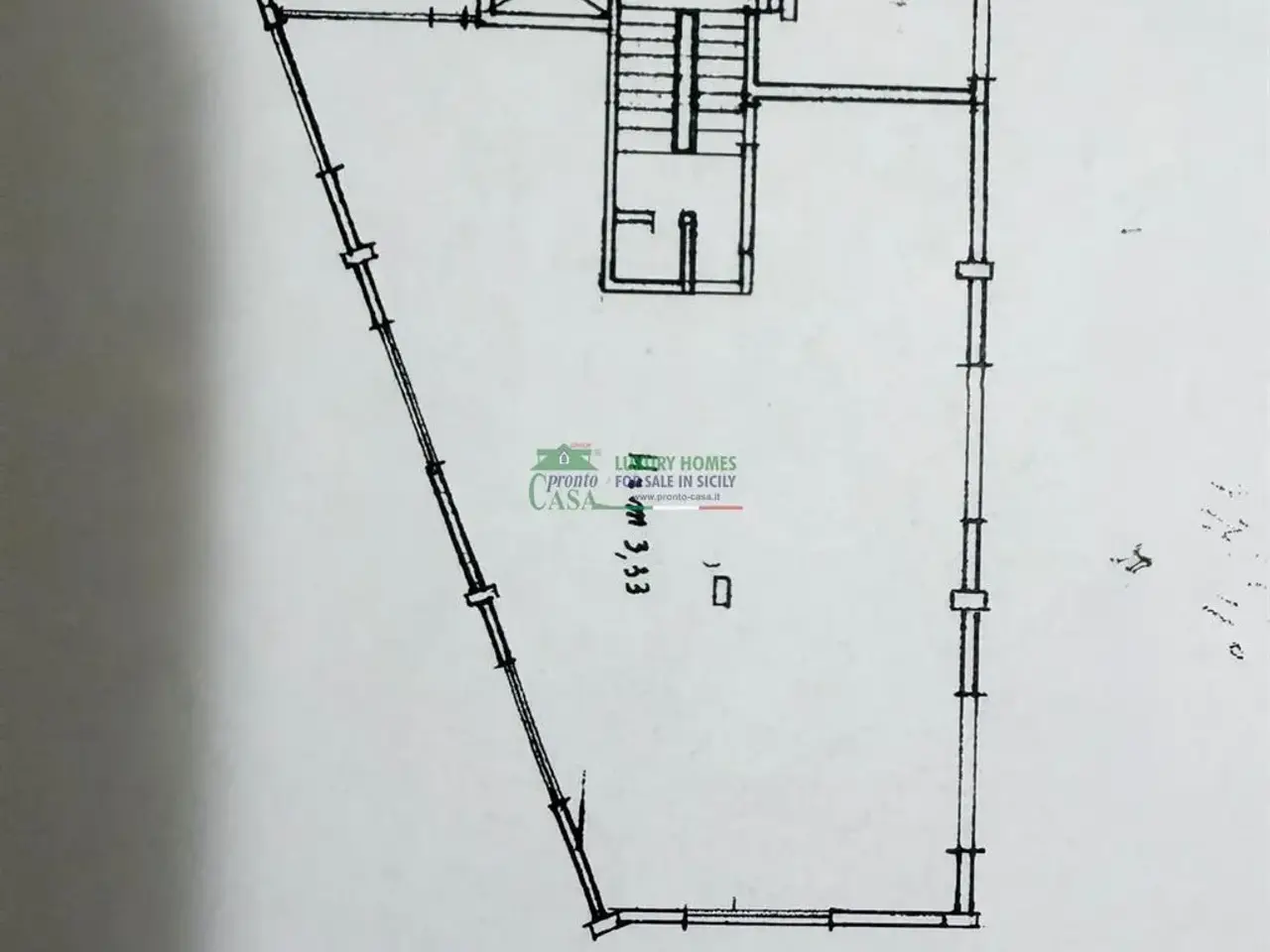 Ufficio in Via E.C. Lupis, Ragusa, {3} - Planimetria 1