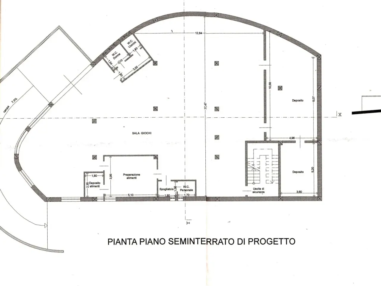 Negozio in Via Ruffano, Casarano, {3} - Planimetria 1