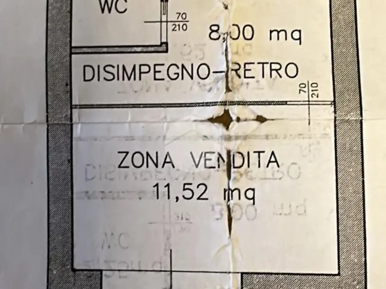 Negozio in Via Giuseppe Ripamonti 288, Milano, {3} - Planimetria 1