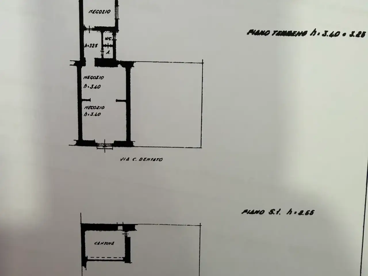 Negozio in Viale Curio Dentato 72, Terni, {3} - Planimetria 1