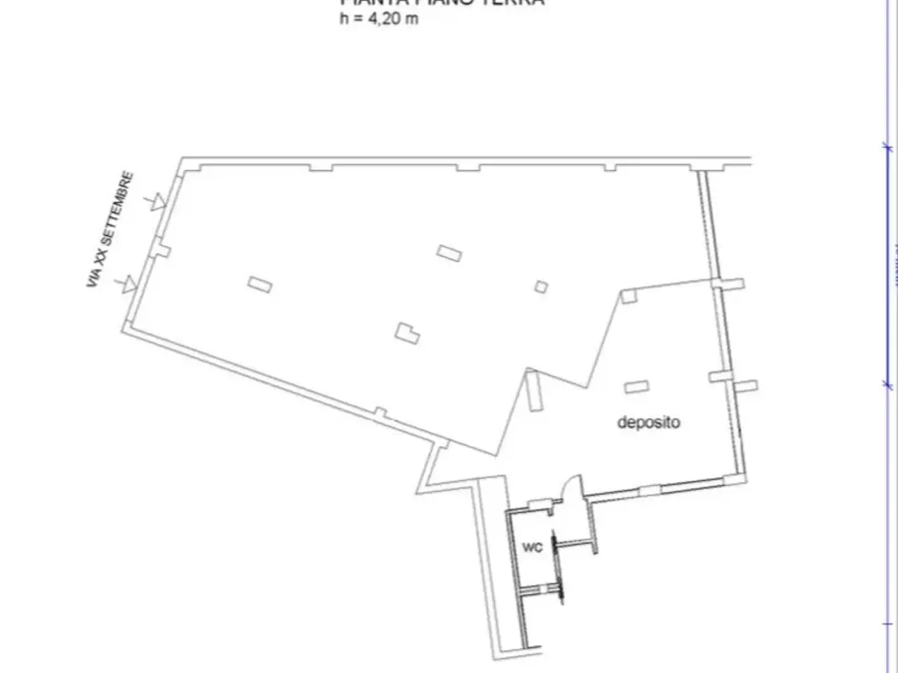 Magazzino in Via XX Settembre, Lamezia Terme, Catanzaro, Lamezia Terme, {3} - Foto 1