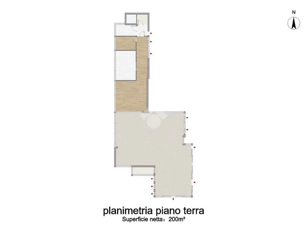 Negozio in Via Angelo Massarotti, Cremona, {3} - Planimetria 1