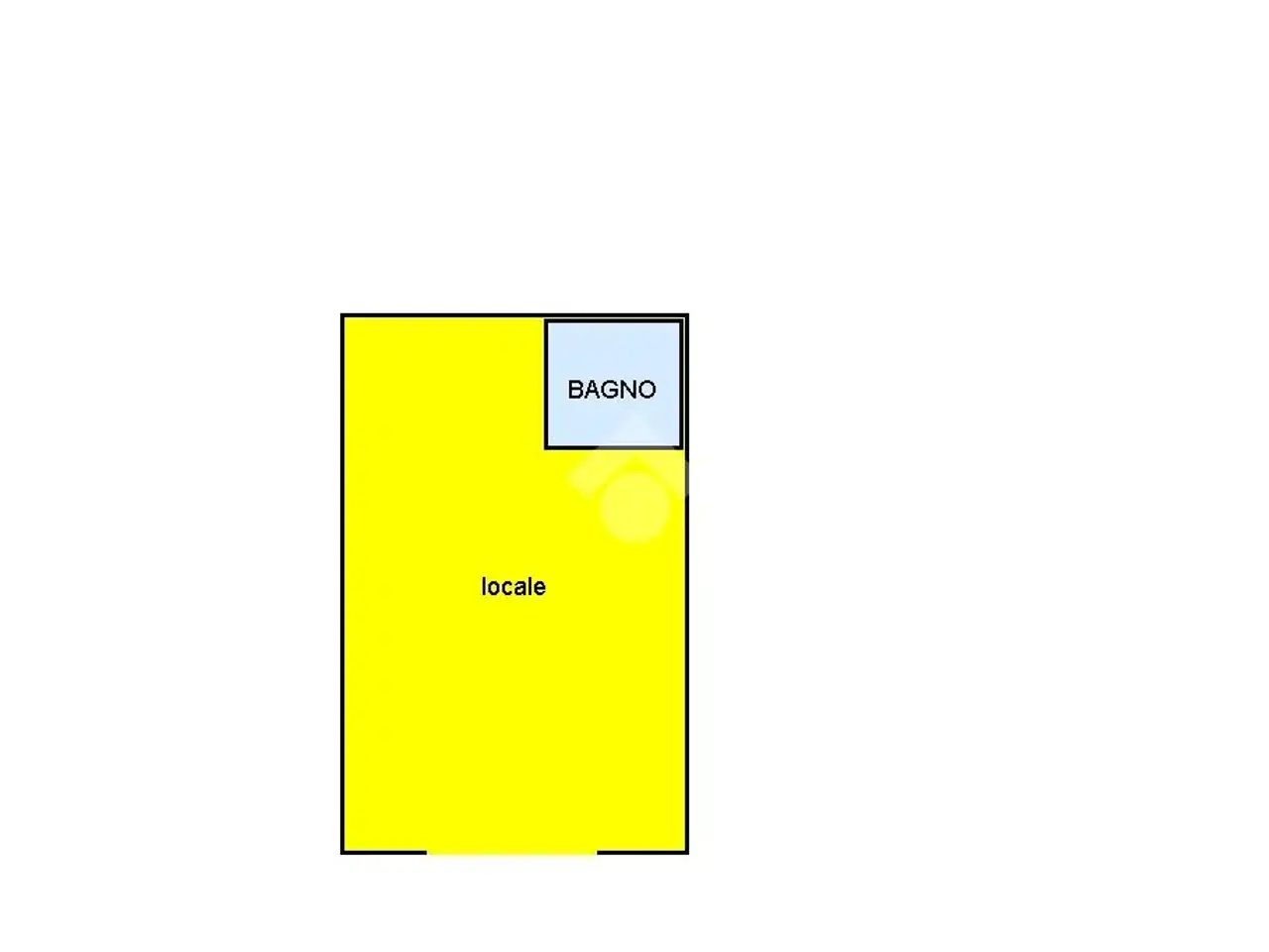 Negozio in Via Vincenzo Ambrogio Galdi, 6, Salerno, {3} - Planimetria 1