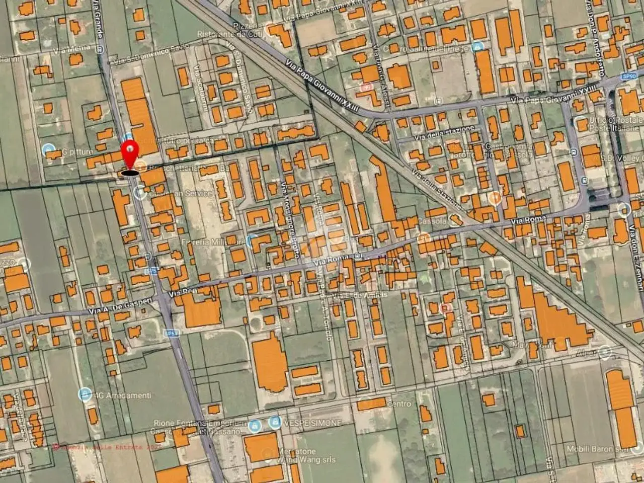 Negozio in Via San Marco 45, Cassola, {3} - Planimetria 1
