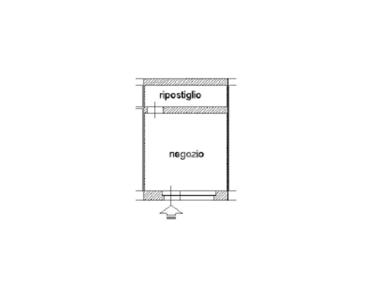 Negozio in Via G. Pascoli 12, Codogno, {3} - Planimetria 1