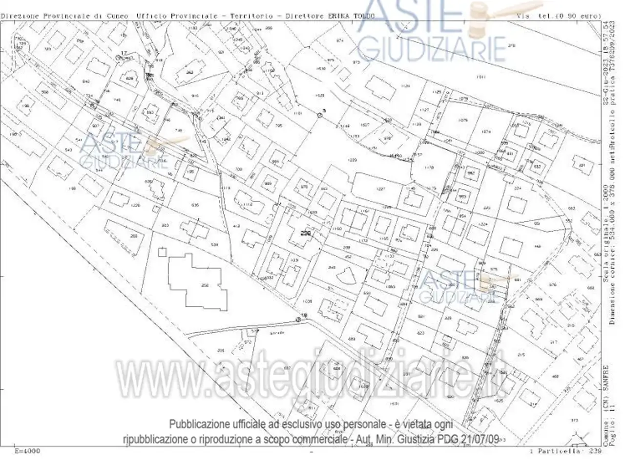 Garage in Via Don Olivero, 4, 12040 Sanfrè Cn, Italia 4, Sanfre', {3} - Planimetria 1