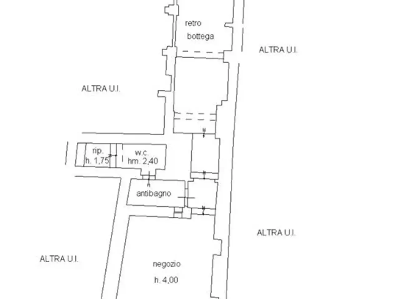 Negozio in , Colle Di Val D'Elsa, {3} - Planimetria 1