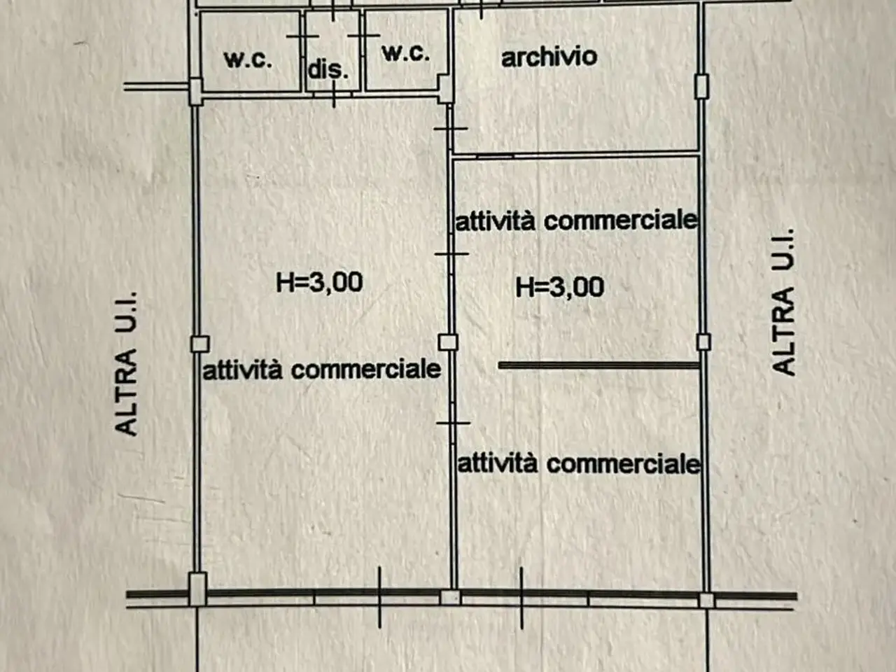 Locale commerciale in , Santa Croce Sull'Arno, {3} - Planimetria 1