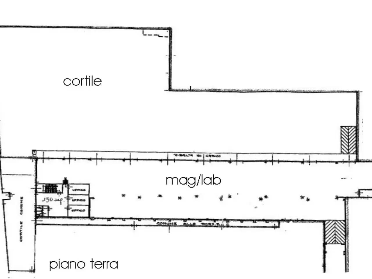 Magazzino in Via Moro a., Pioltello, {3} - Planimetria 1