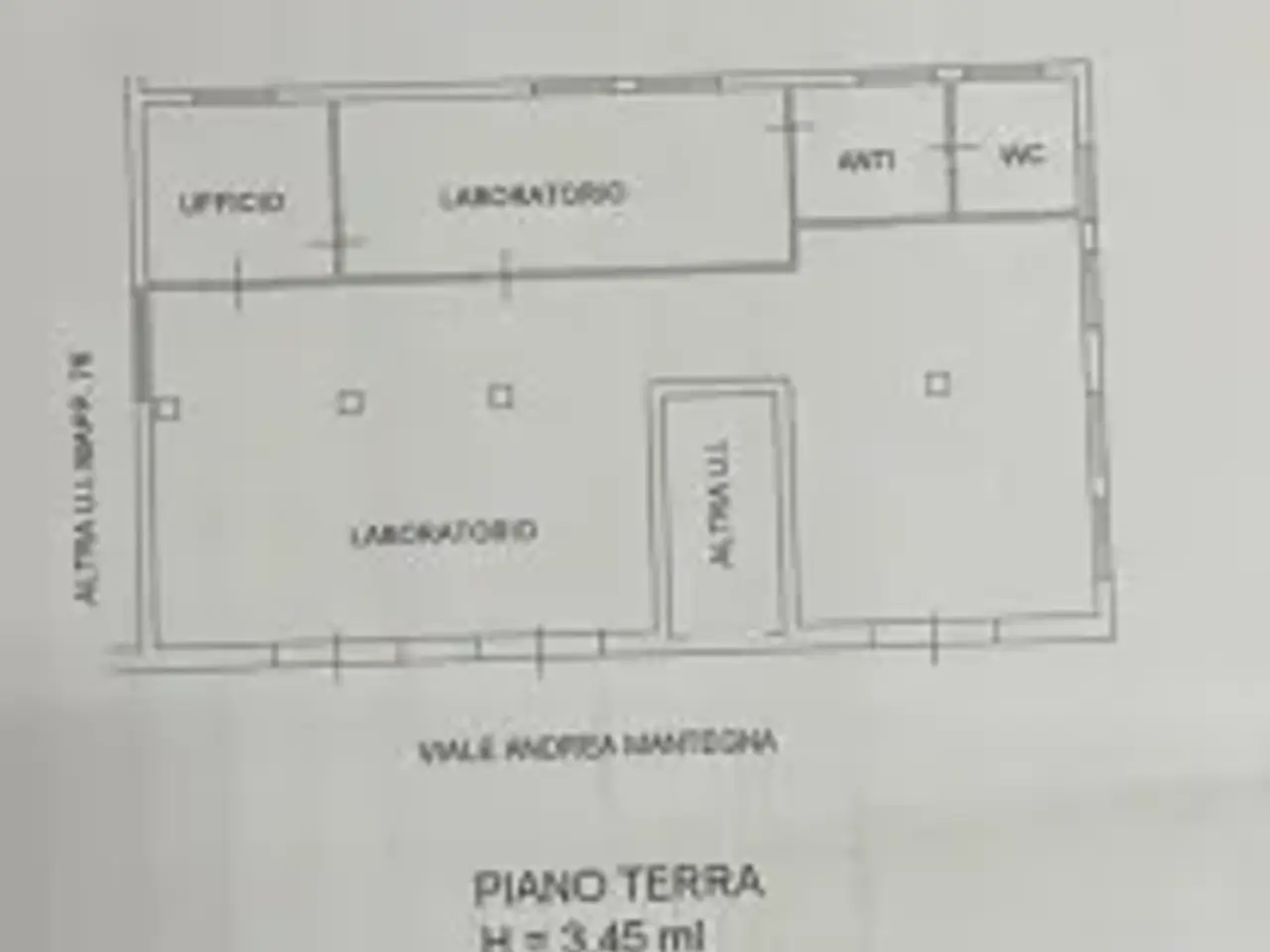 Capannone in Via Radici in Piano 62, Sassuolo, {3} - Planimetria 1
