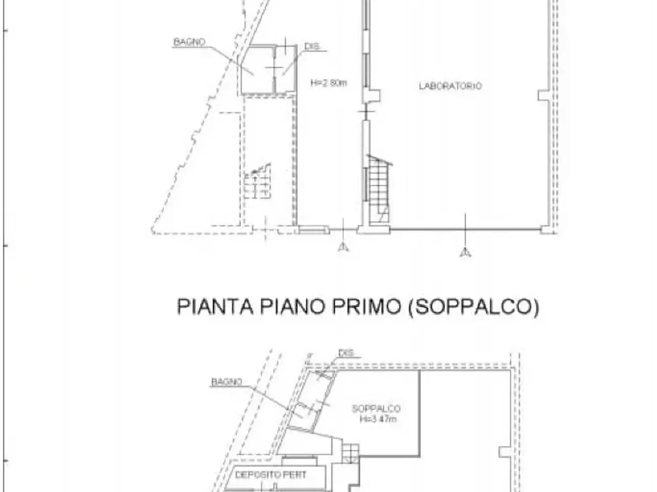 Capannone in Via Buniva Michele 3, Torino, {3} - Planimetria 1