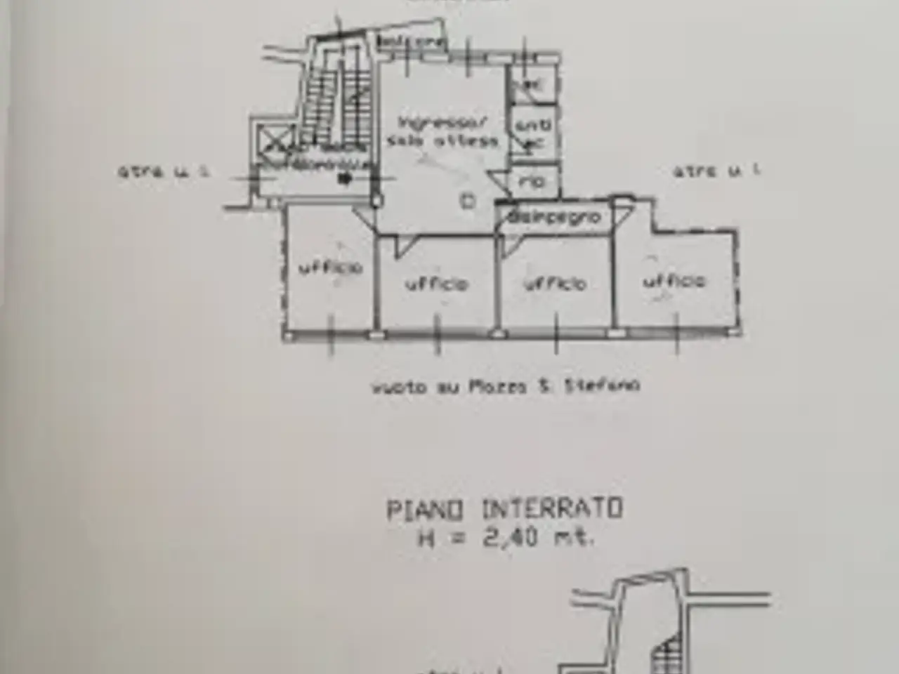 Ufficio in Piazza Santo Stefano 10, Alessandria, {3} - Planimetria 1