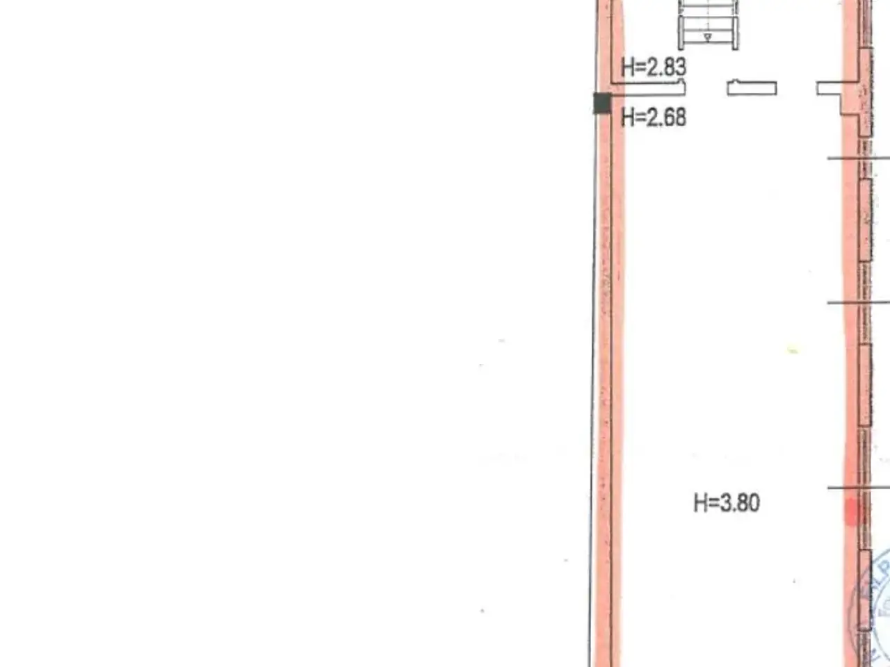 Ufficio in Via Mascarino 14, Pieve Di Cento, {3} - Planimetria 1