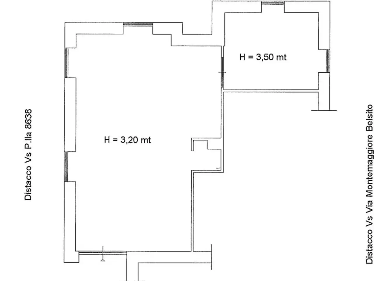 Magazzino in Attività Via Petralia Sottana 29, Roma, {3} - Planimetria 1