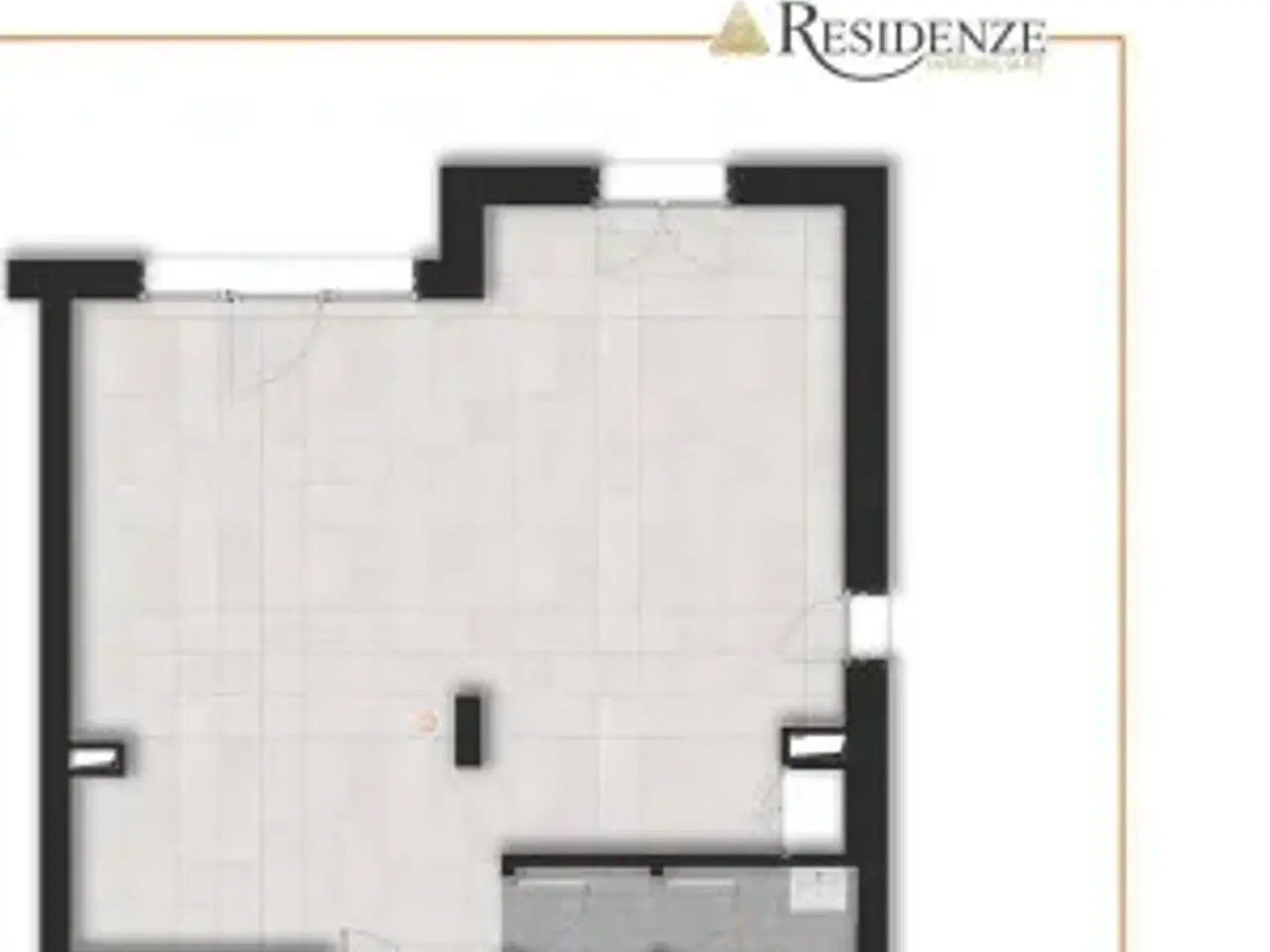 Negozio in Via nella Marcellino, Roma, {3} - Planimetria 1