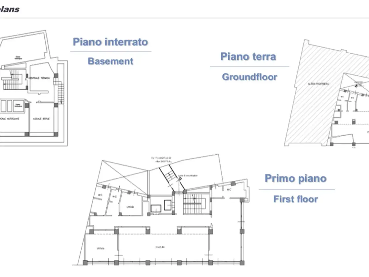 Albergo in Piazza Guido Monaco, Arezzo, {3} - Planimetria 1