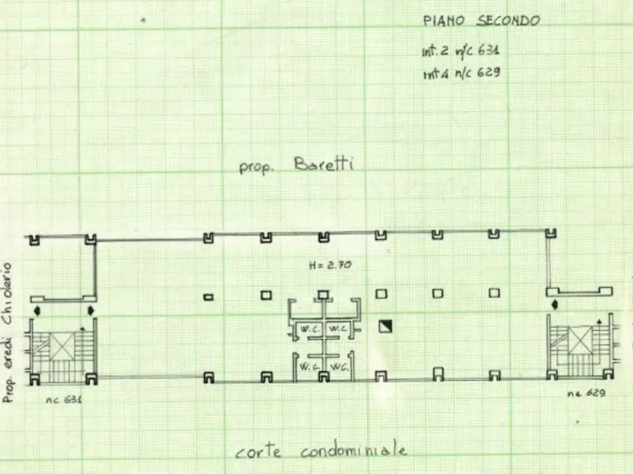 Ufficio in Viale San Bartolomeo 629, La Spezia, {3} - Planimetria 1