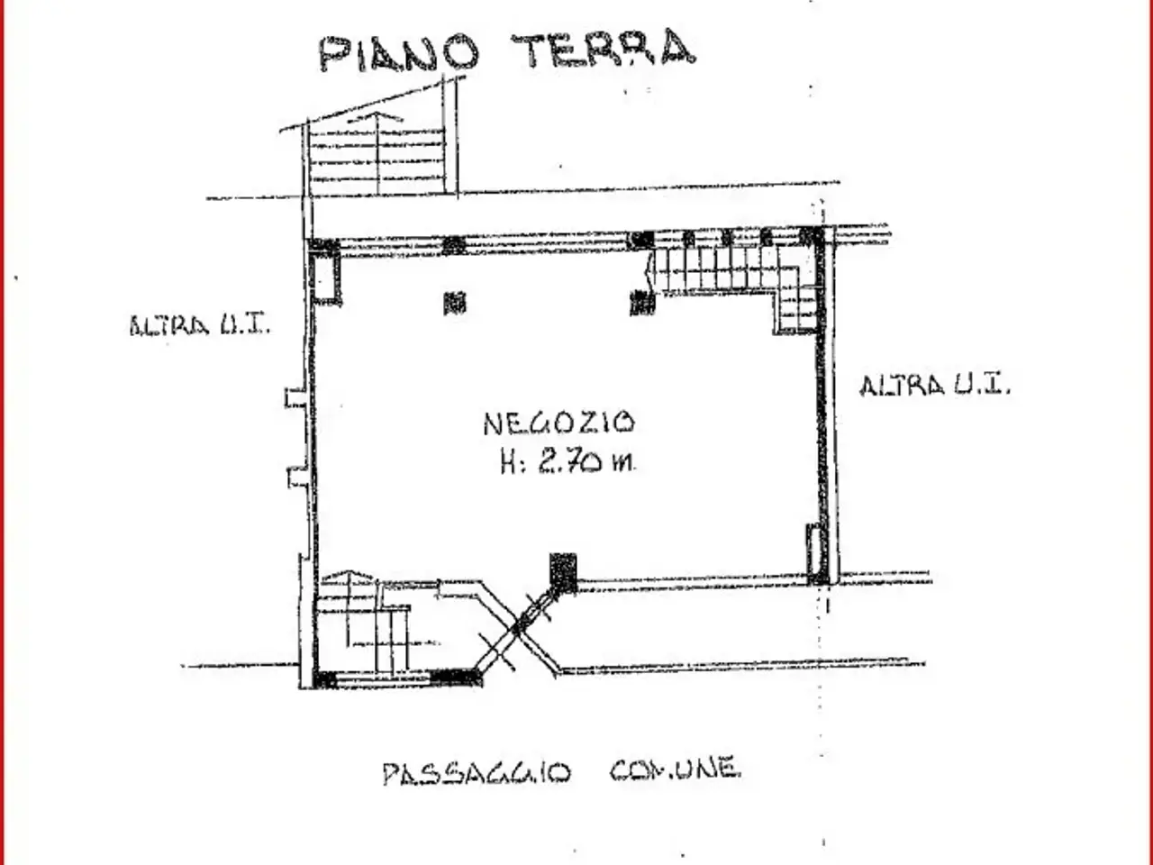 Negozio in Europa 2, San Vittore Olona, {3} - Planimetria 1
