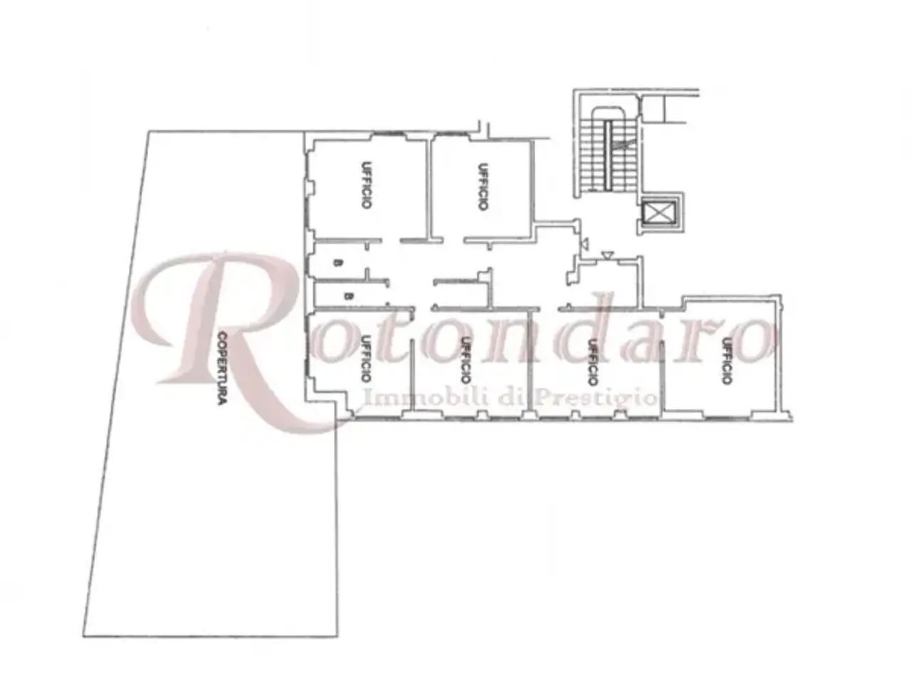 Ufficio in Corso Magenta, Milano, {3} - Planimetria 1
