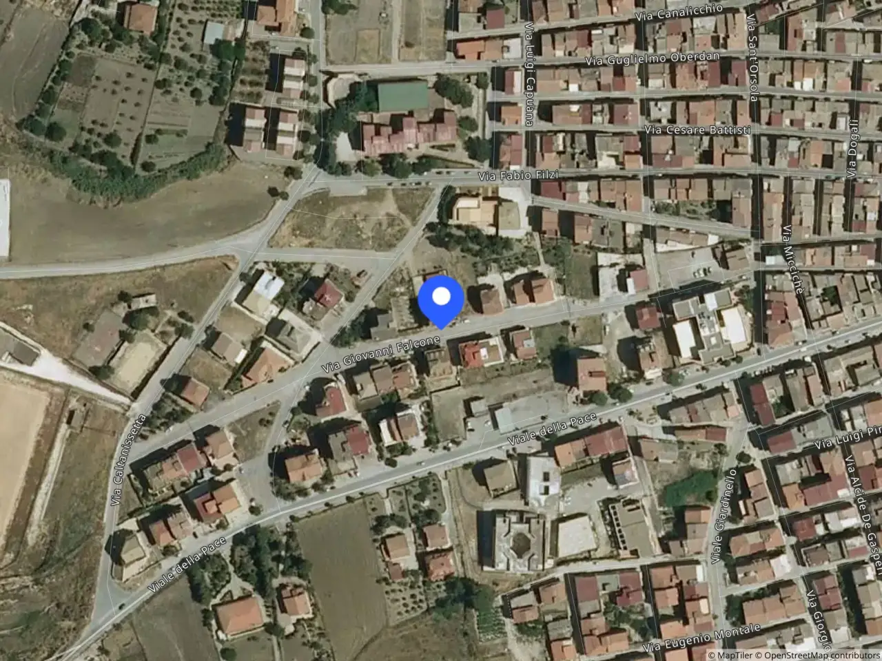 Fabbricato misto in Via Giovanni Falcone, 94016 Pietraperzia En, Italia 94016, Pietraperzia, {3} - Foto 1