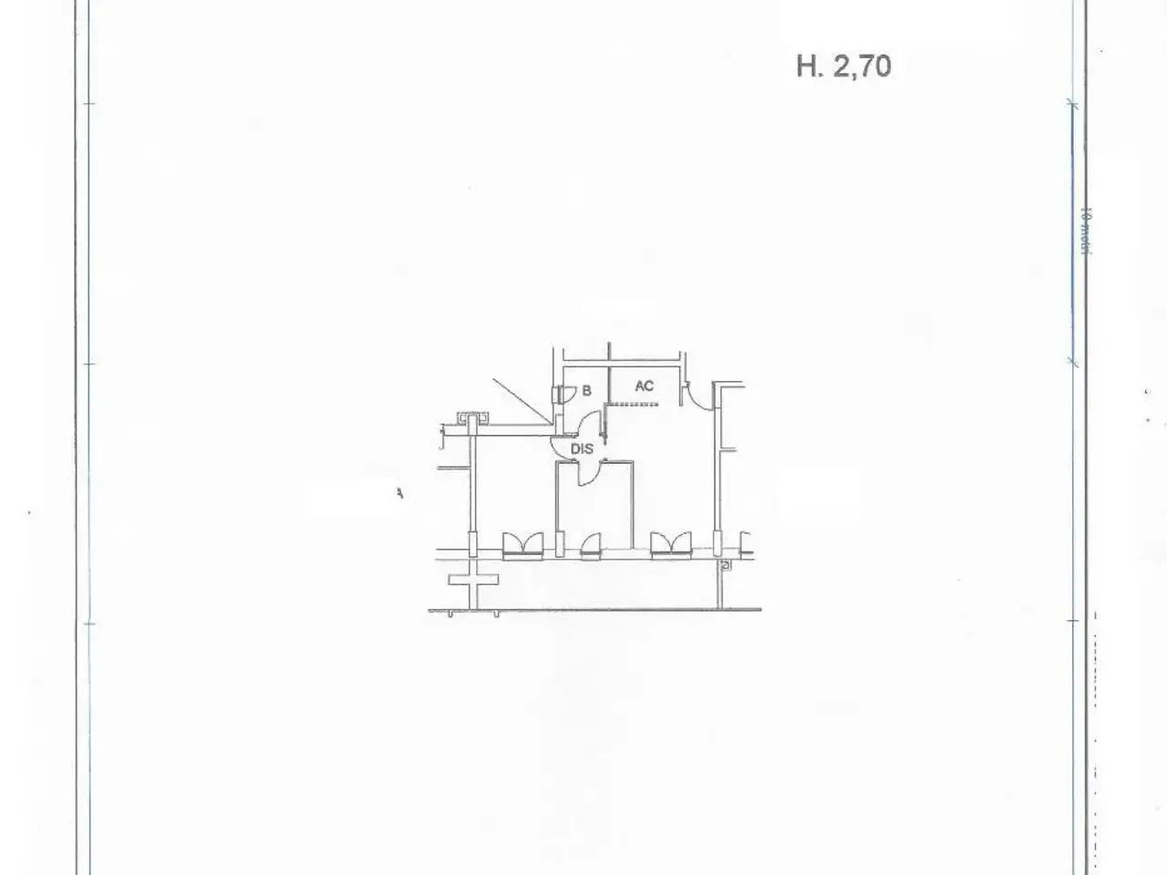 Trilocale, Roma - Planimetria 1