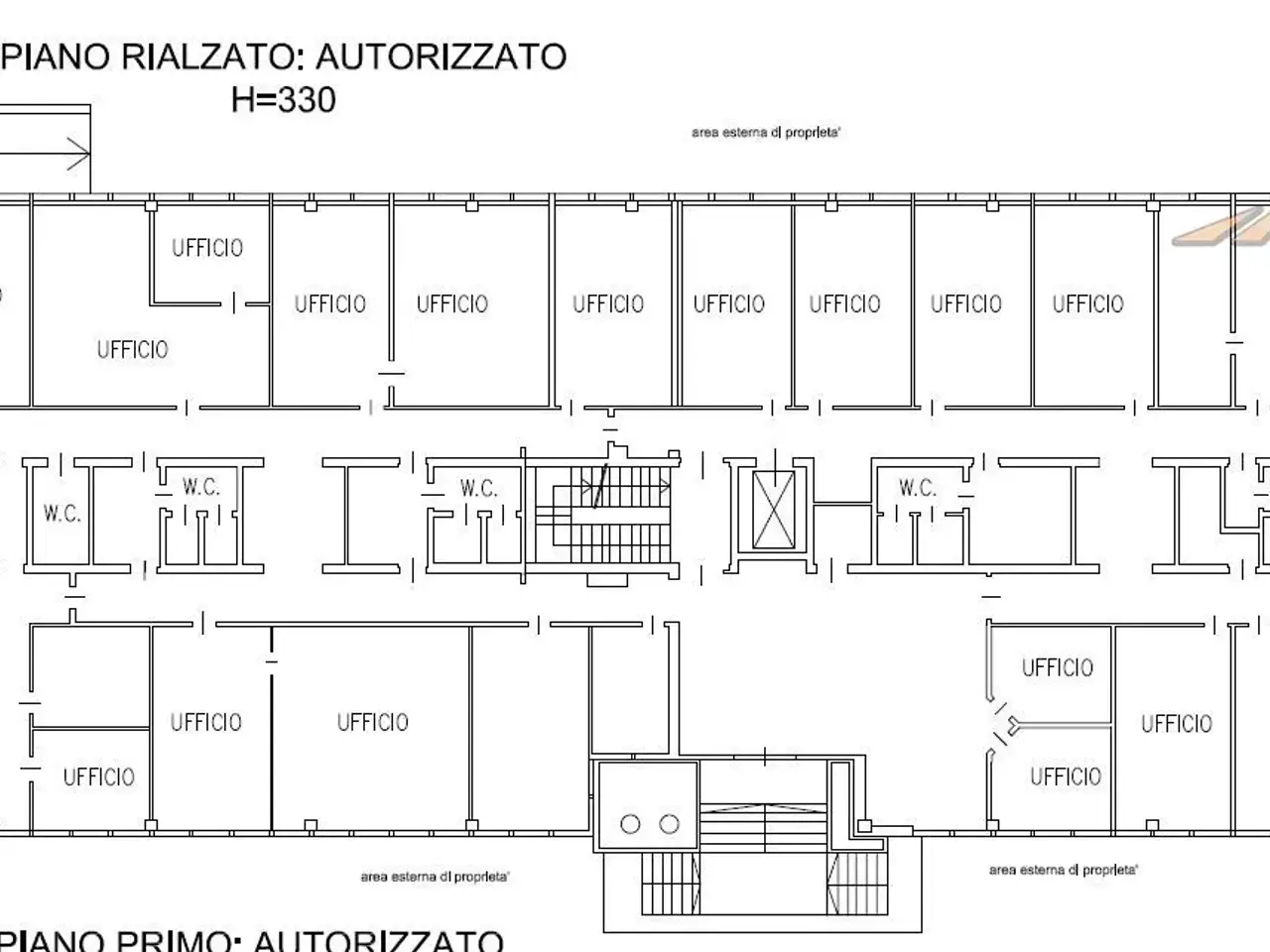 Ufficio in Viale dell'Industria 1, Paderno Dugnano, {3} - Planimetria 1