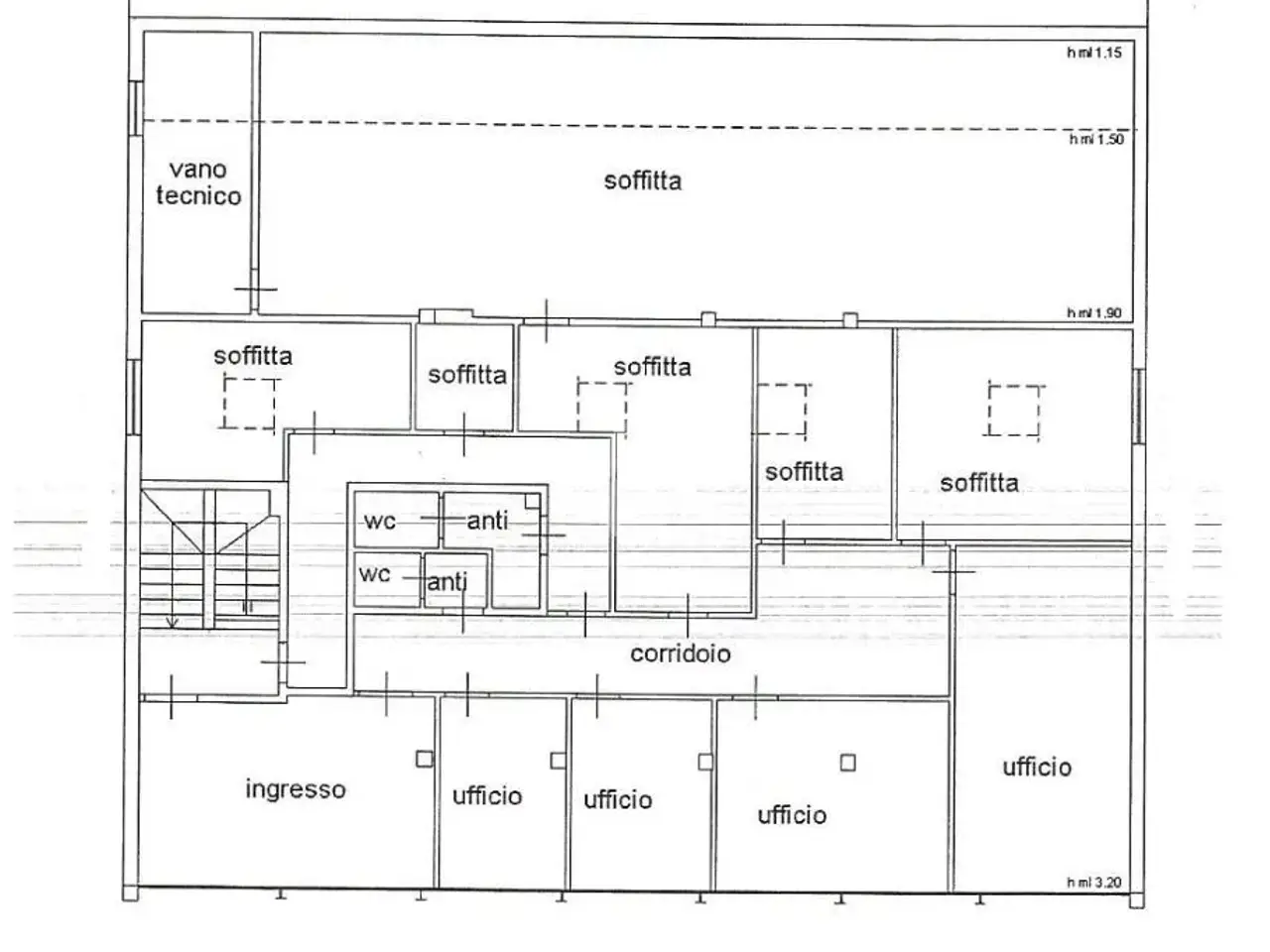 Ufficio in Via Prampolini 2, Montechiarugolo, {3} - Planimetria 1