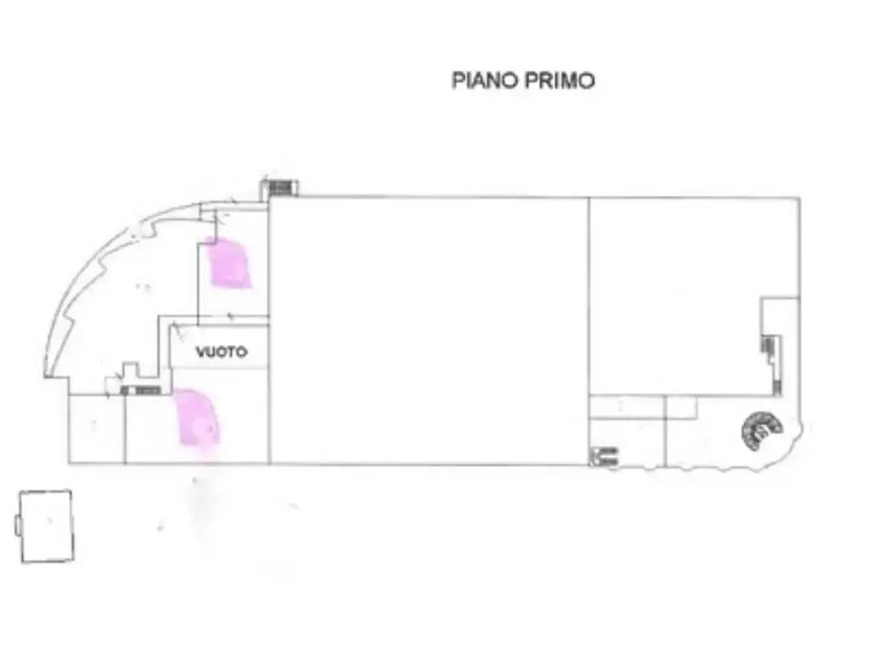 Negozio in Via Iseo, Erbusco, {3} - Planimetria 1